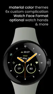 Classic M5 Watch Face screenshot 2
