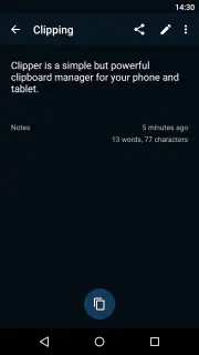 Clipper+: Clipboard Manager screenshot 4