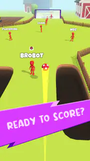 Crazy Kick! Fun Football game screenshot 1
