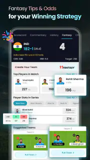 Cricket LineX: Fast Live score screenshot 2
