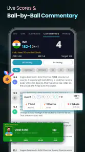 Cricket LineX: Fast Live score screenshot 5