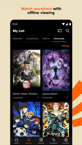 Crunchyroll: Anime Streaming screenshot