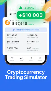 Cryptoguru: Trading Simulator screenshot 1