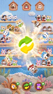 Cutie Sort: 猫 ソート 猫 色 並べ替え screenshot 6