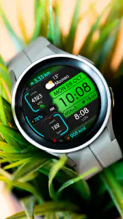 DIGI MONODARK WS74 Watch face screenshot 5
