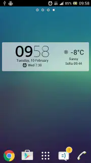 Digital Clock & Weather Widget screenshot 7