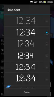 Digital Clock & Weather Widget screenshot 8