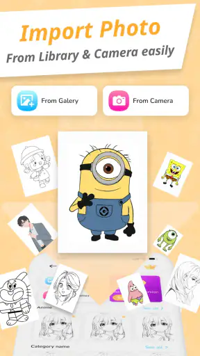 Draw Cartoon - AR Drawing App screenshot