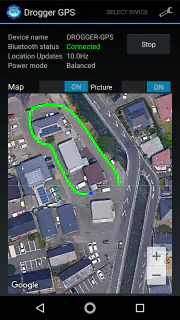 Drogger GPS screenshot 3