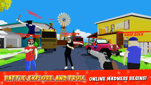 Dude Theft Wars FPS Open world screenshot