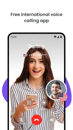 Duo Call - デュアル グローバル コール screenshot
