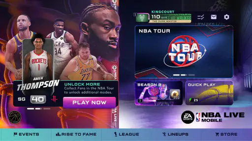 EA SPORTS™ NBA LIVE Mobile screenshot