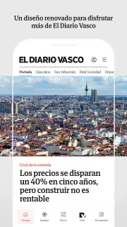 El Diario Vasco screenshot 1