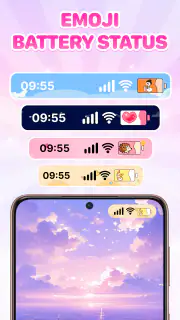 Emoji Battery - Battery Icon screenshot 1