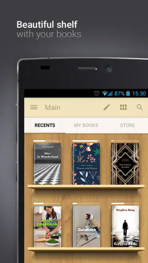 eReader Prestigio: 読者 screenshot