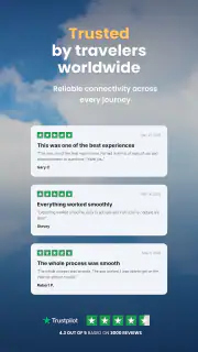 eSIM +Travel Data :GigSky screenshot 7