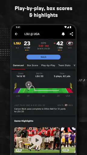 ESPN screenshot