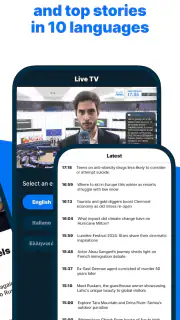 Euronews - Daily, live TV news screenshot 2