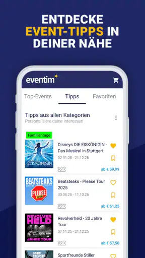 EVENTIM DE: Tickets für Events screenshot