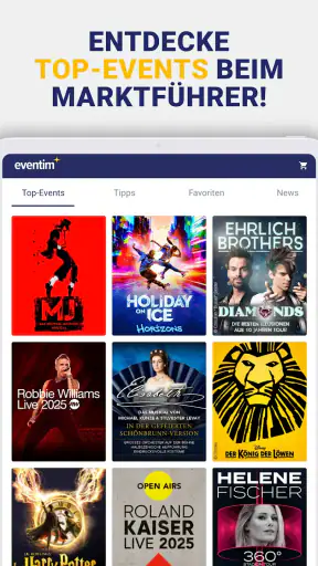 EVENTIM DE: Tickets für Events screenshot