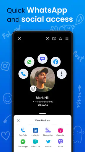 Eyecon: 迷惑電話ブロックと発信者識別アシスタント screenshot