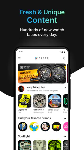 Facer ウォッチフェイス screenshot