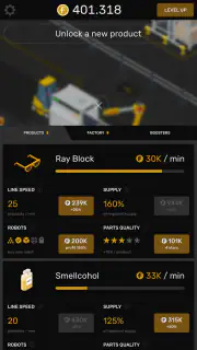 Factory Idle タイクーン 工場生産・経営ゲーム screenshot 4
