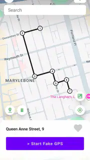 Fake GPS Location — 位置偽装 screenshot 2