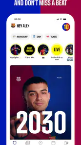 FC Barcelona Official App screenshot 2