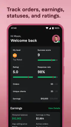 Fiverr - Freelance Service screenshot