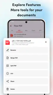 Flow PDF - PDF リーダー - PDFビューアー screenshot 3