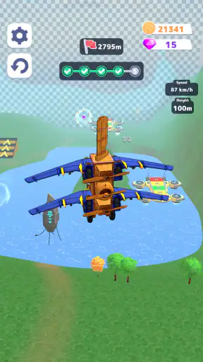 Fly Challenge: 飛 行 機 シミュレーション screenshot