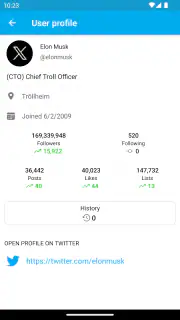 Followers Analyzer for Twitter screenshot 4