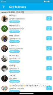 Followers Analyzer for Twitter screenshot 5