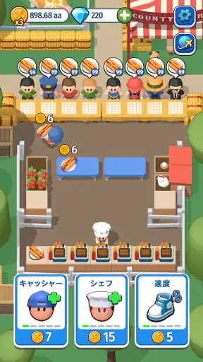 Foodventure Inc: レストラン経営ゲーム screenshot