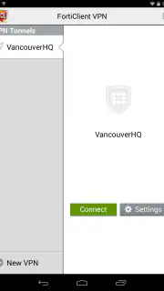 FortiClient VPN screenshot 5