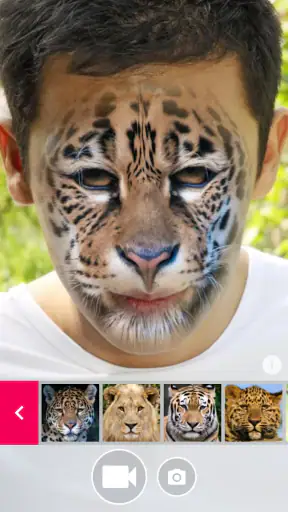 Funny Face Filters Live Camera screenshot
