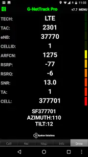 G-NetTrack Pro screenshot 5