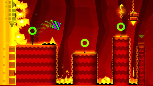 Geometry Dash Meltdown screenshot