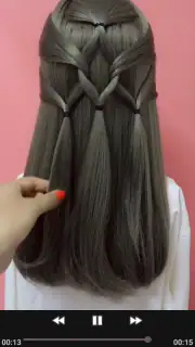 Girls Hairstyles Step By Step screenshot 6