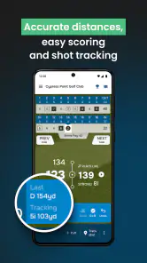 Golf Pad: Golf GPS & Scorecard screenshot 2