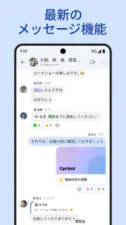 Google Chat screenshot 1