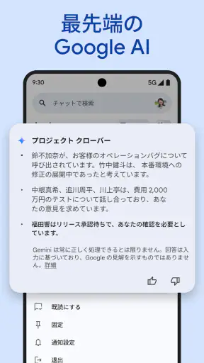 Google Chat screenshot