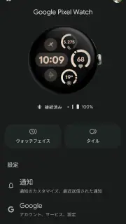 Google Pixel Watch screenshot 2
