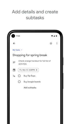 Google ToDo リスト screenshot