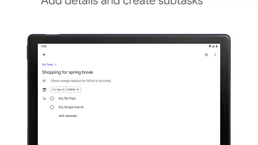 Google ToDo リスト screenshot