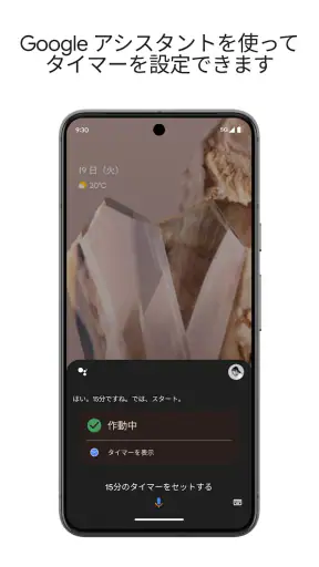 Google アシスタント screenshot