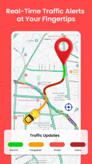 GPS Voice Map & Route Finder screenshot 2