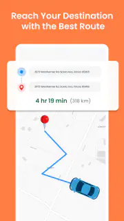 GPS Voice Map & Route Finder screenshot 4