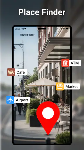 GPS ナビゲーション ＆ 地図 方向: ルート ファインダ screenshot